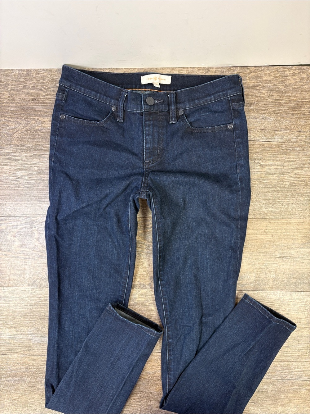Tory Burch Legging Dark Wash Skinny Jeans Size 27